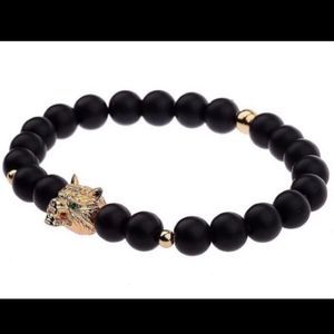 ⭐️Handmade 100% Natural Onyx Stone Gemstone Bracelet Yoga Meditation